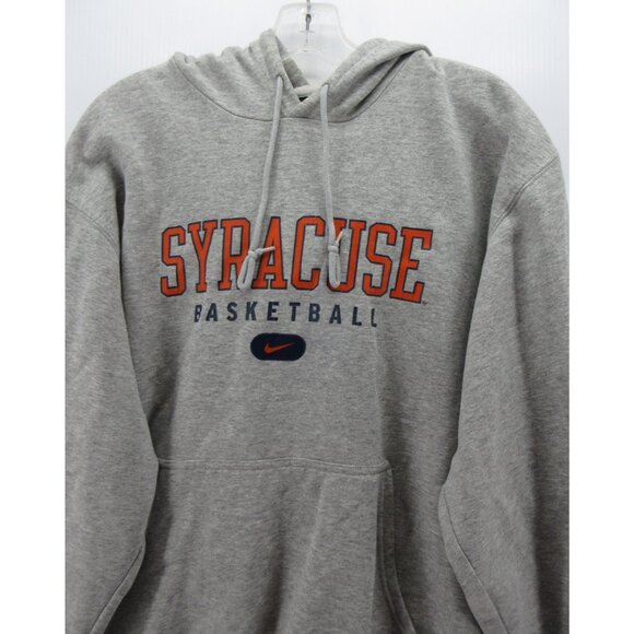 VINTAGE Syracuse Orange Basketball Sweatshirt Large Nike Center Swoosh* - Picture 2 of 14